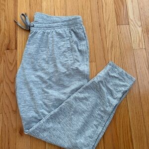 Old Navy Active Light Gray Joggers, Breathe On Size Large
